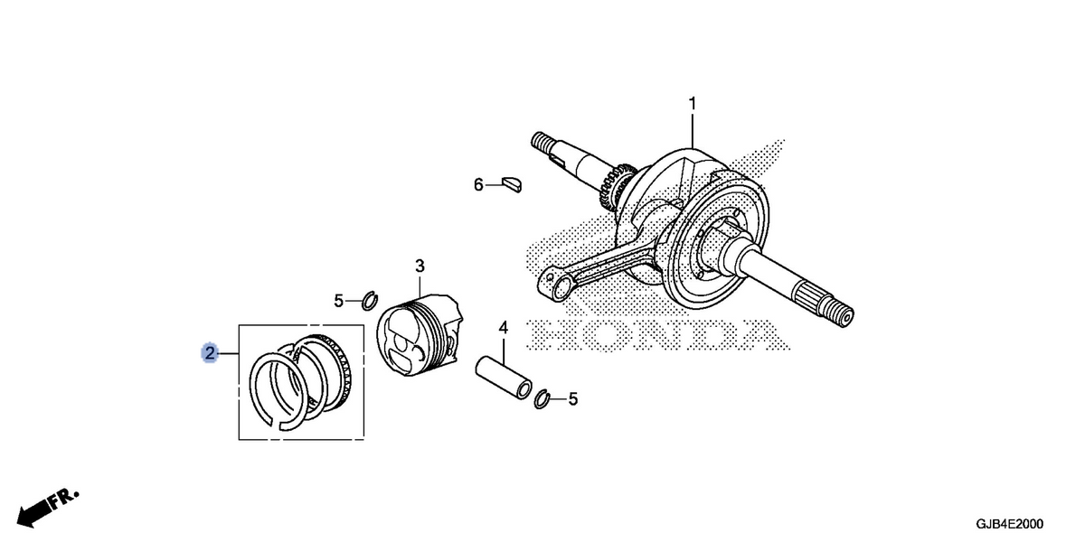 Honda OEM part 13010-GGZ-J00