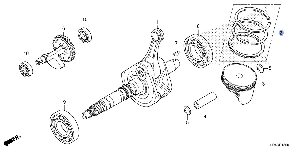 Honda OEM part 13010-HR6-305