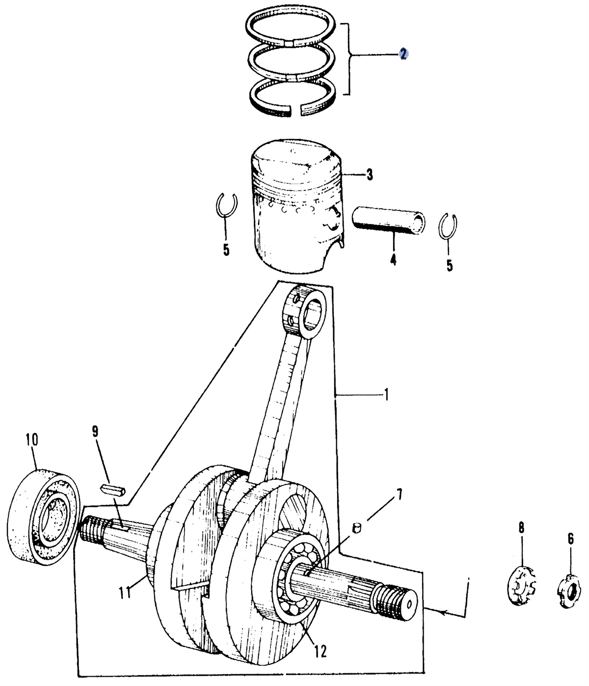 Honda OEM part 13011-002-000
