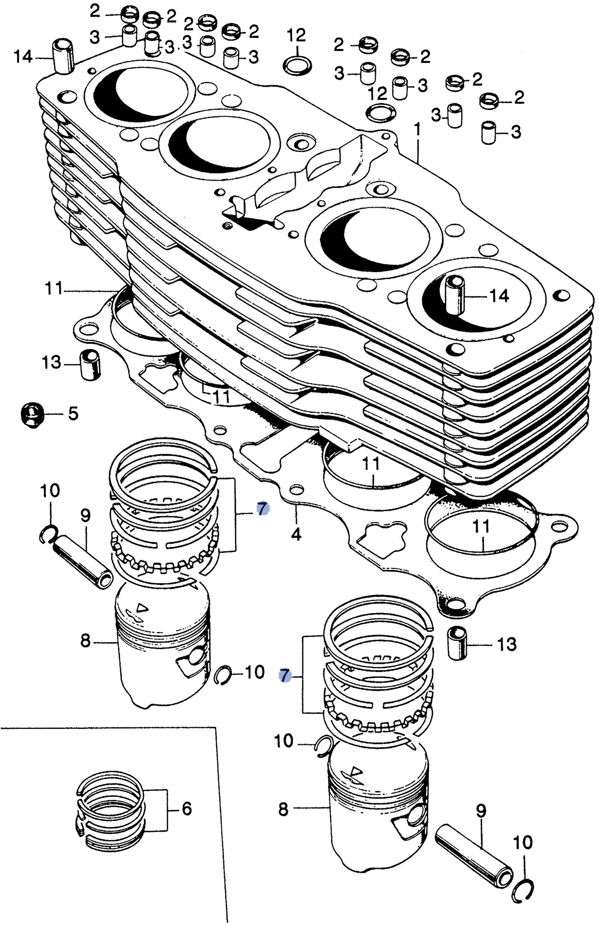 Honda OEM part 13011-300-024