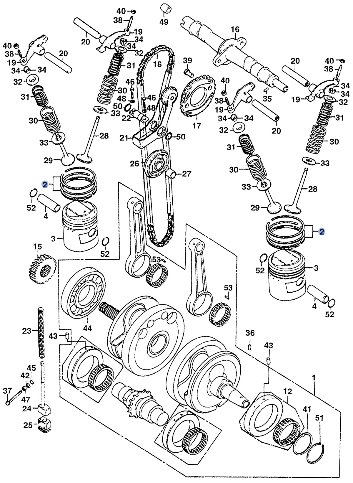 Honda OEM part 13011-354-305