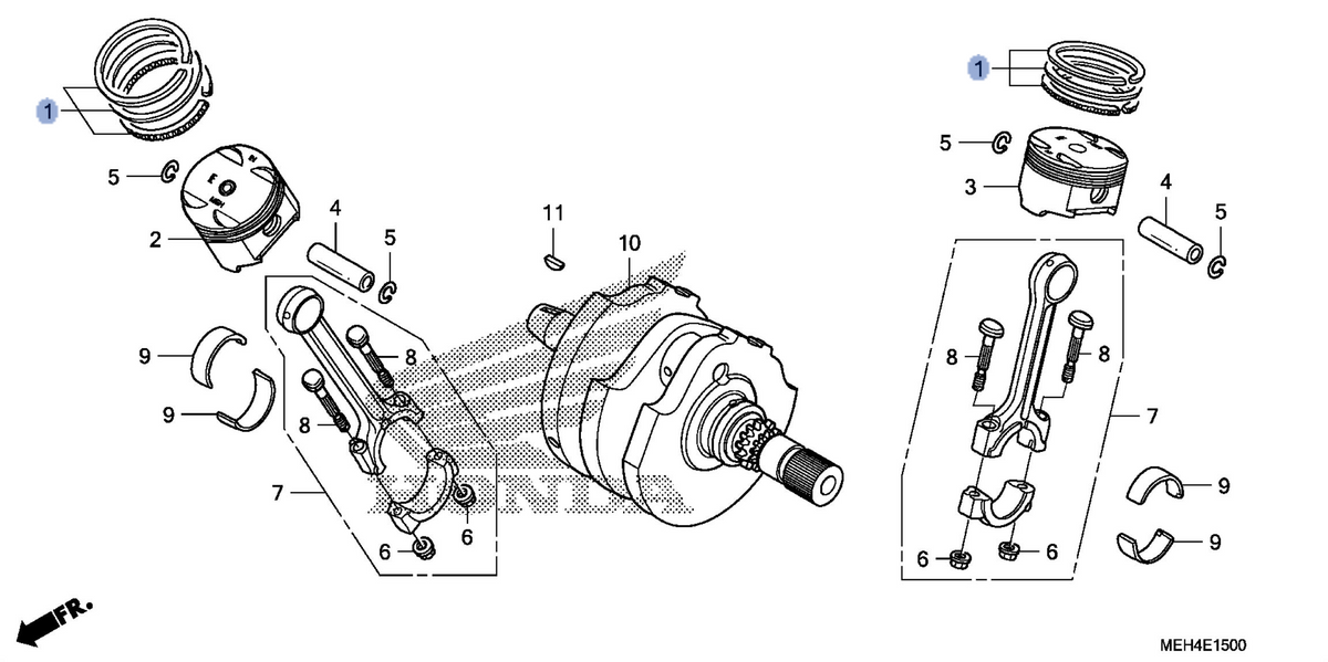 Honda OEM part 13011-MEW-920