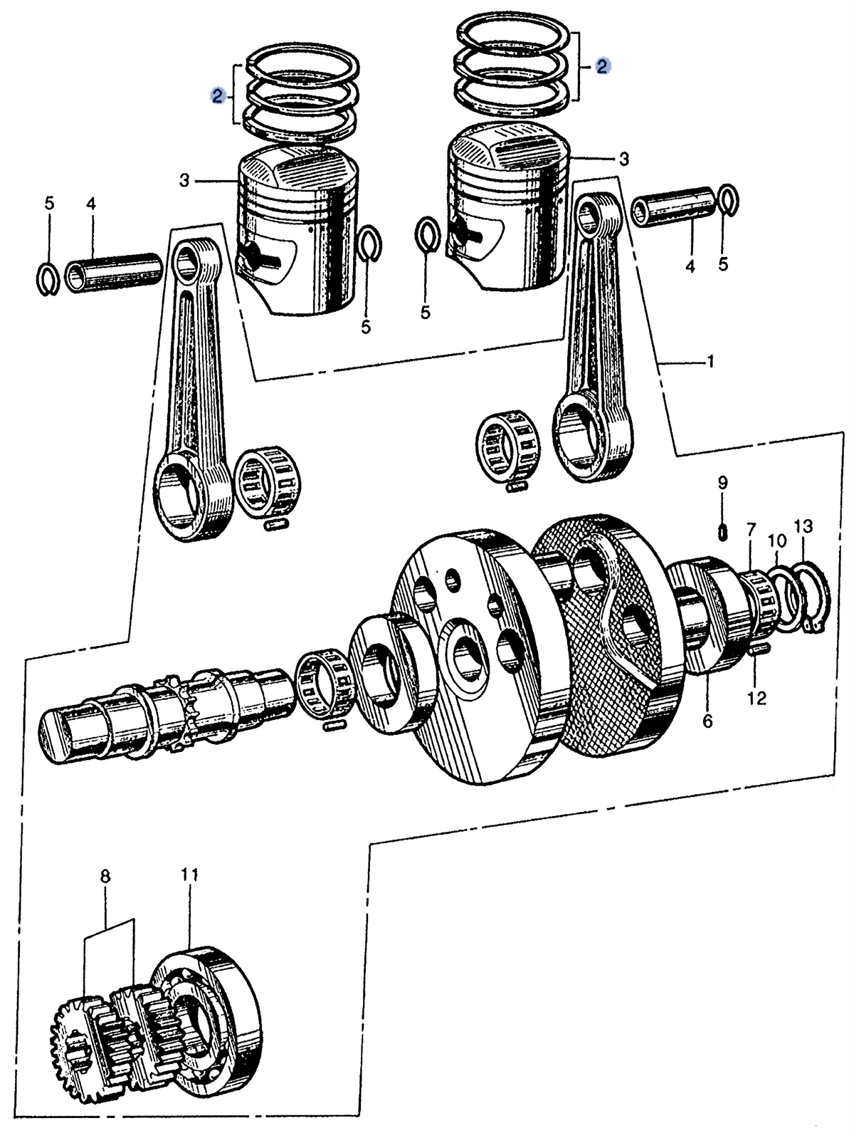 Honda OEM part 13012-217-000