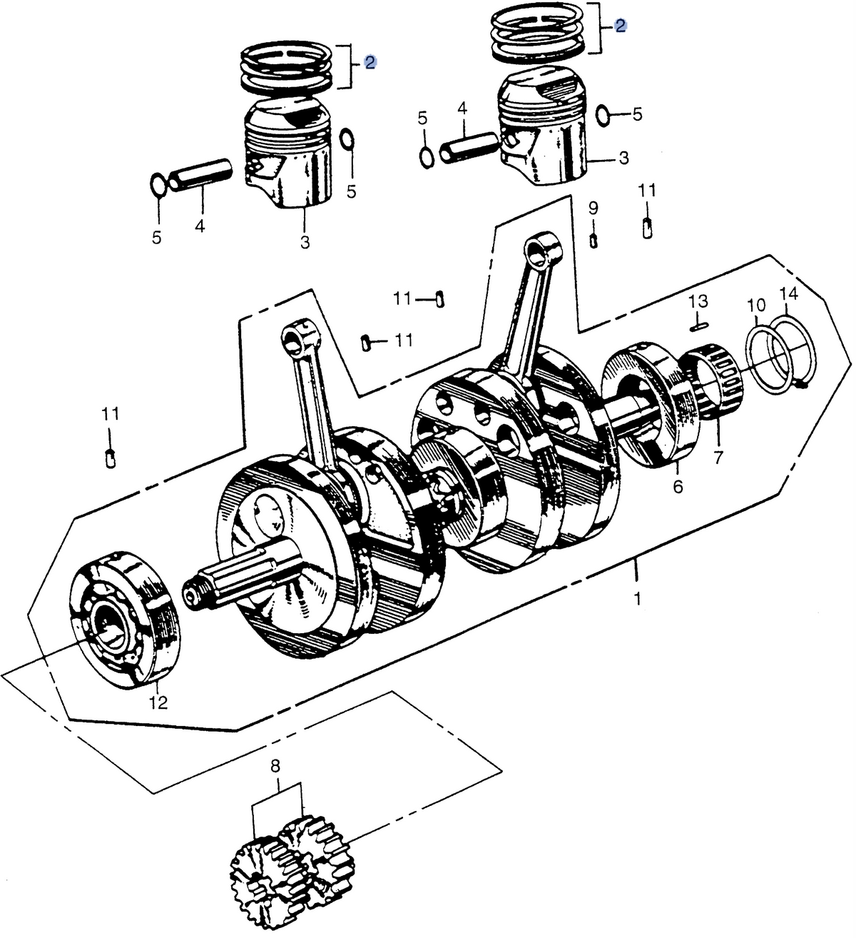 Honda OEM part 13012-235-000