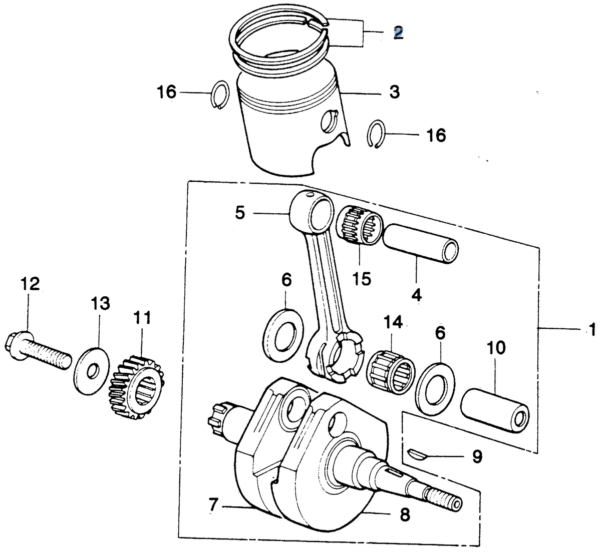 Honda OEM part 13015-358-003