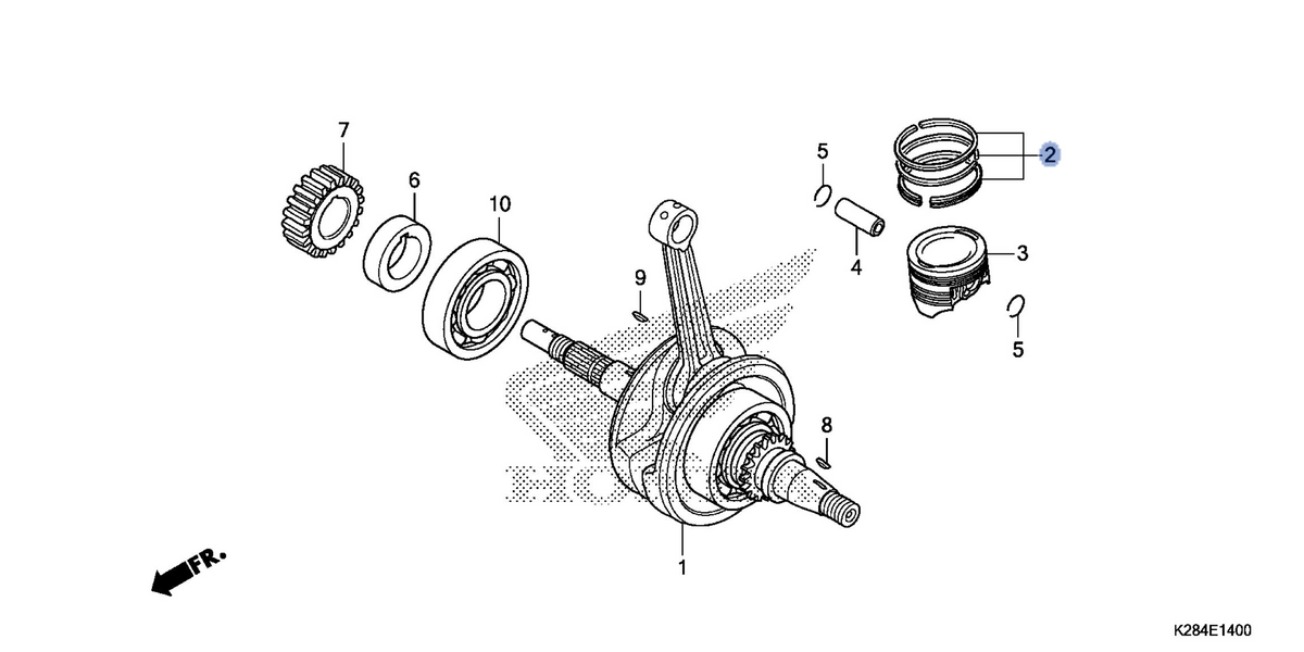 Honda OEM part 13021-KYY-900