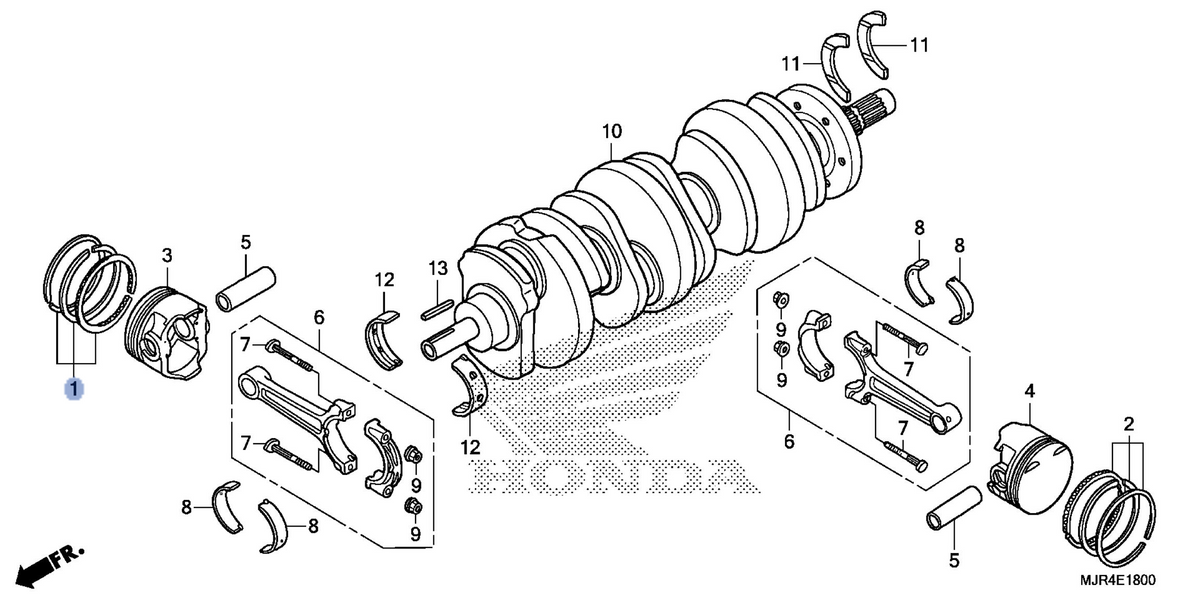 Honda OEM part 13021-MCA-305