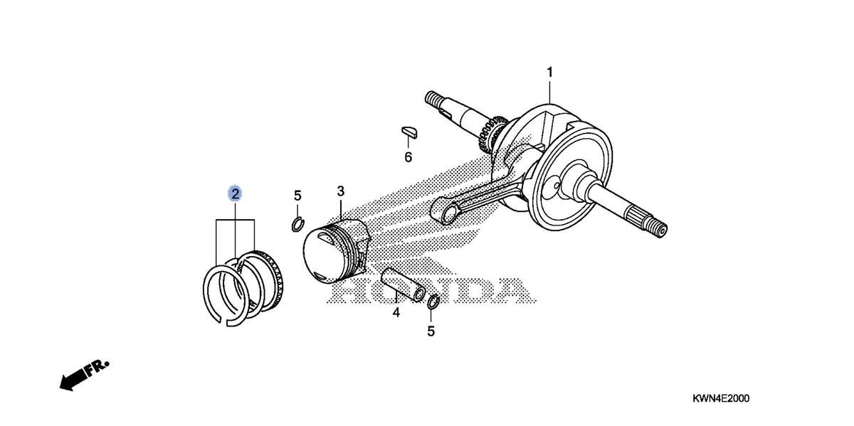 Honda OEM part 13031-KWN-900