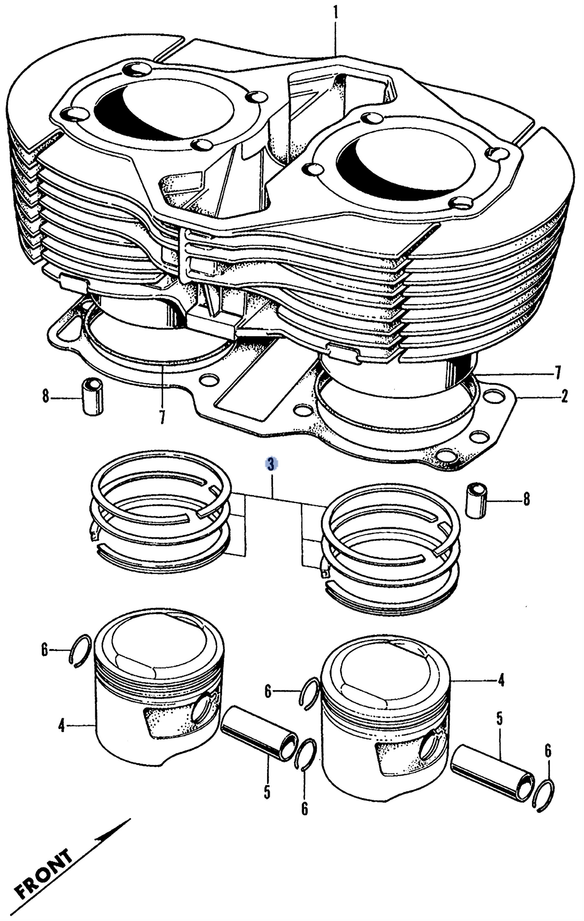 Honda OEM part 13041-292-000