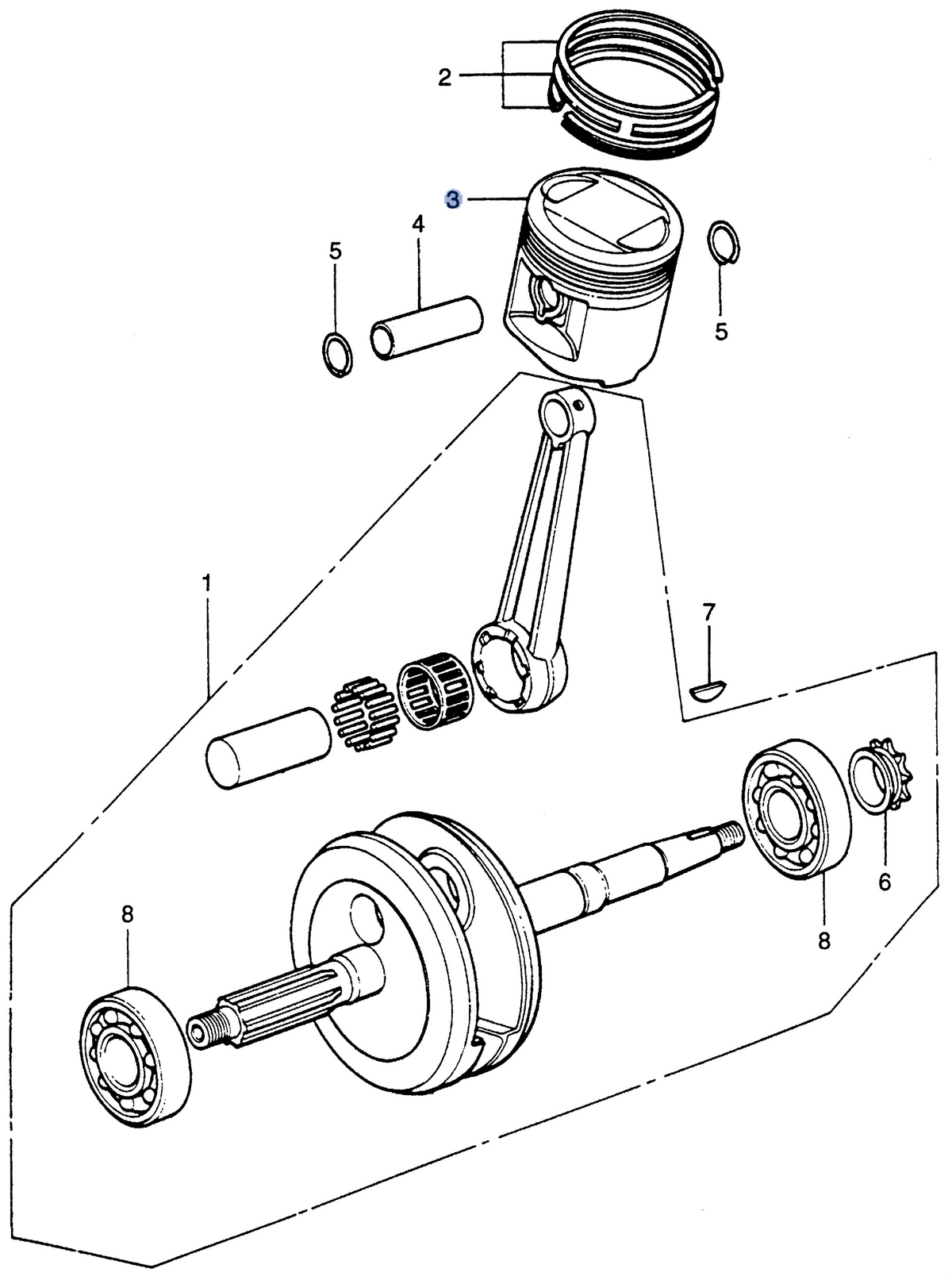 Honda OEM part 13101-116-010