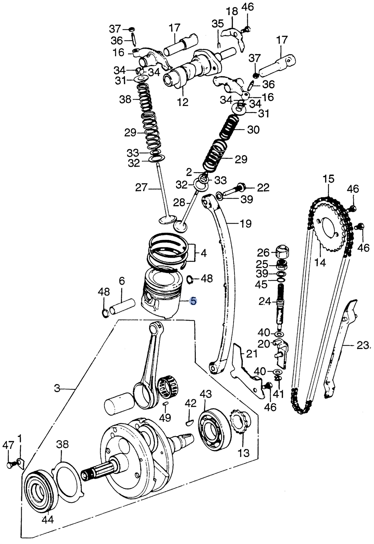 Honda OEM part 13101-355-000