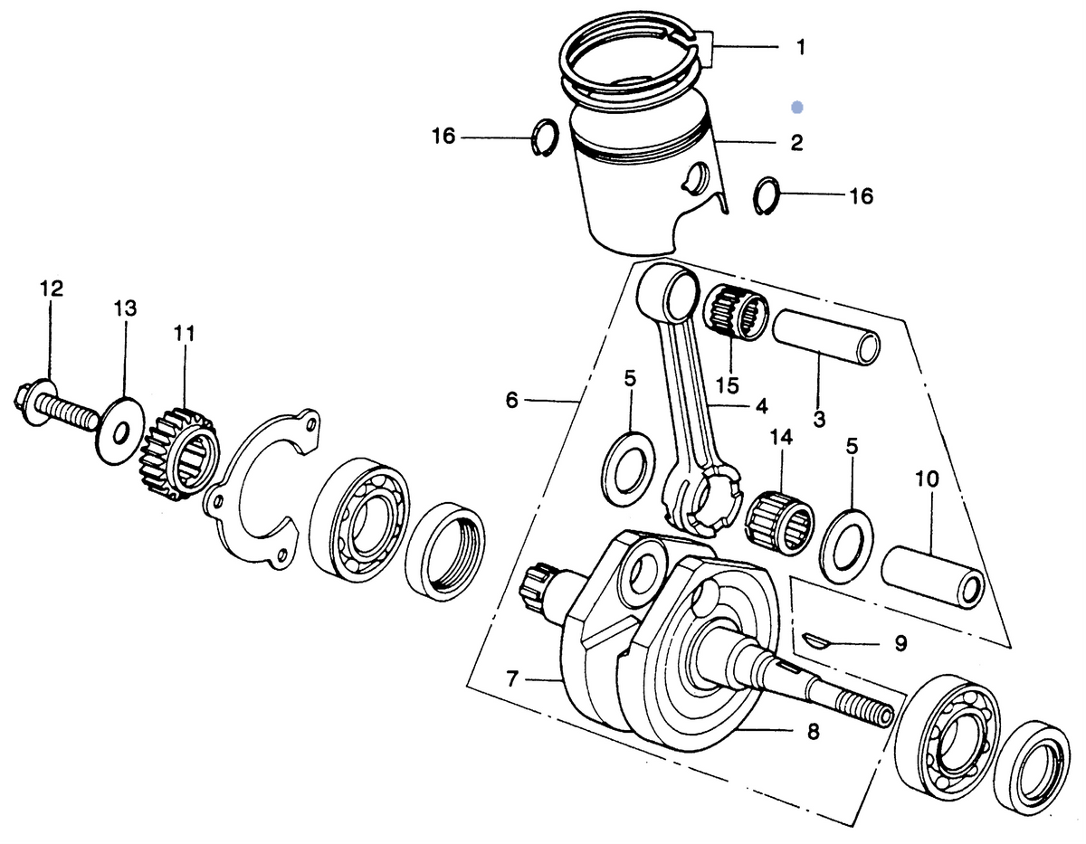Honda OEM part 13101-395-000