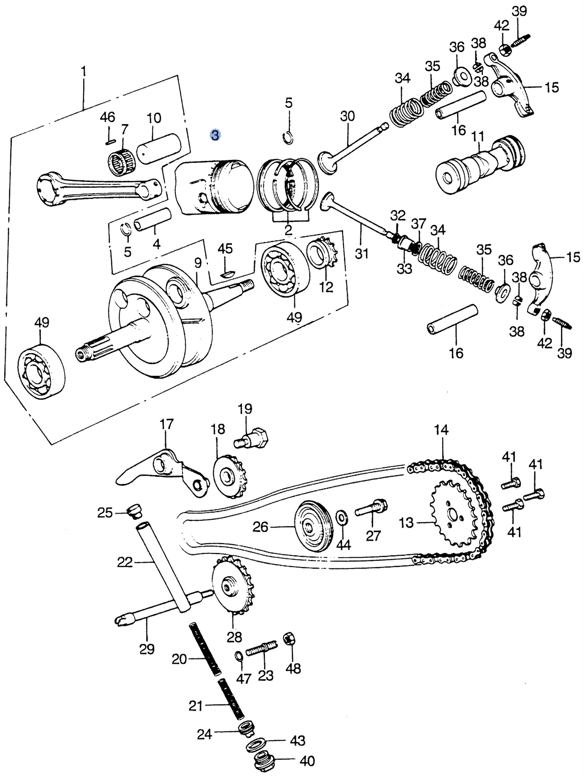 Honda OEM part 13101-HB2-000