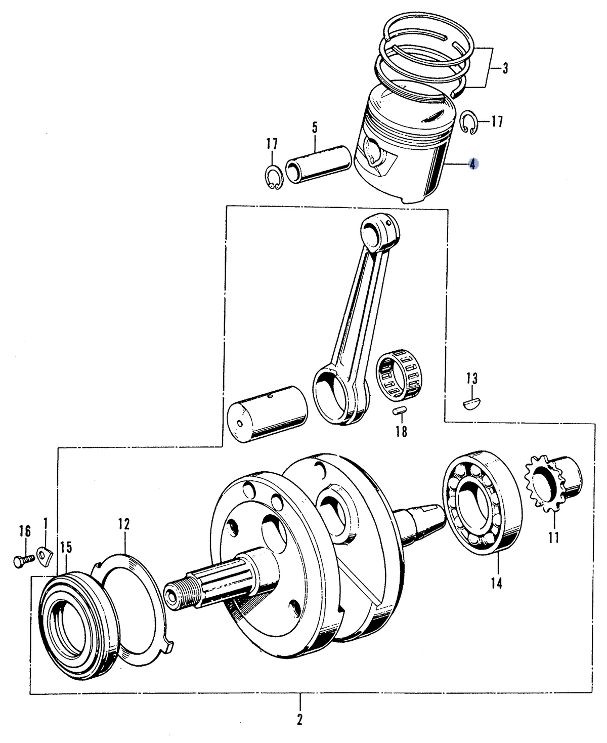Honda OEM part 13102-330-000