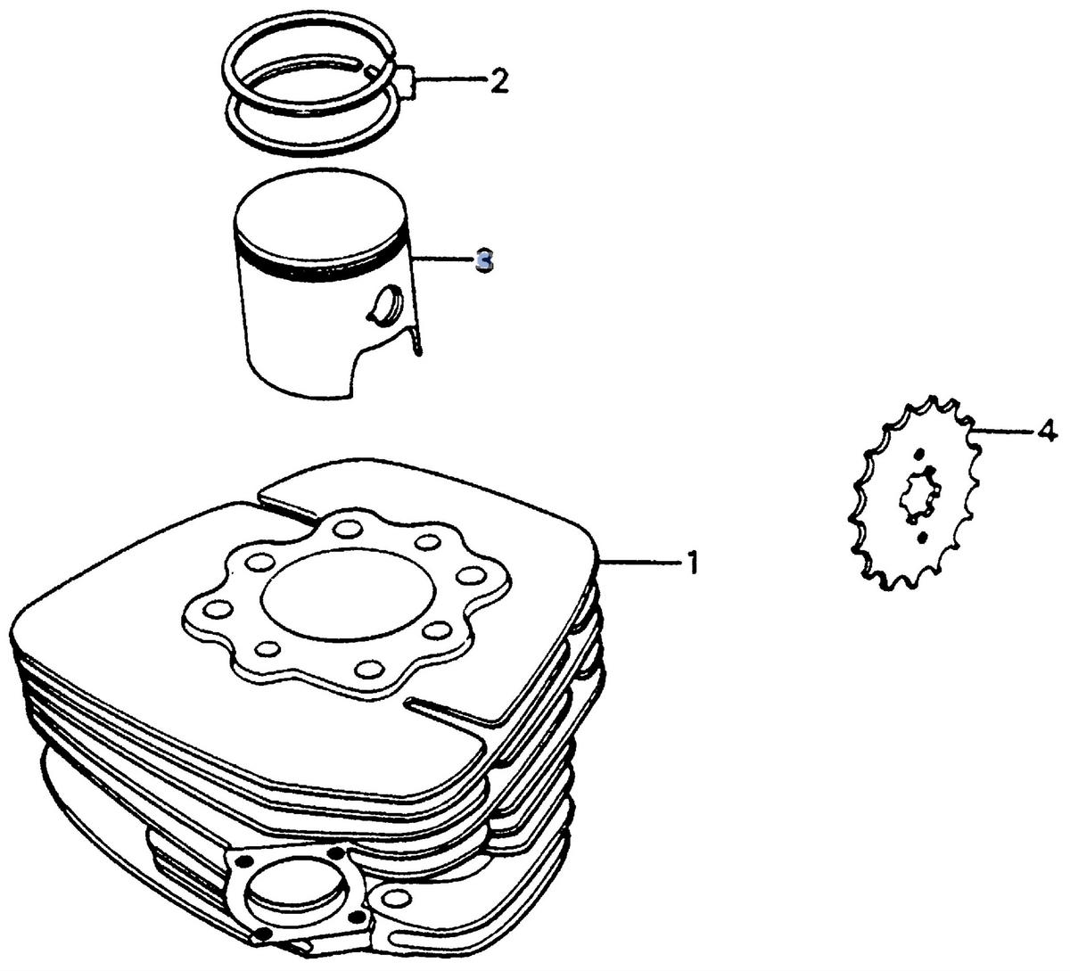 Honda OEM part 13102-395-000