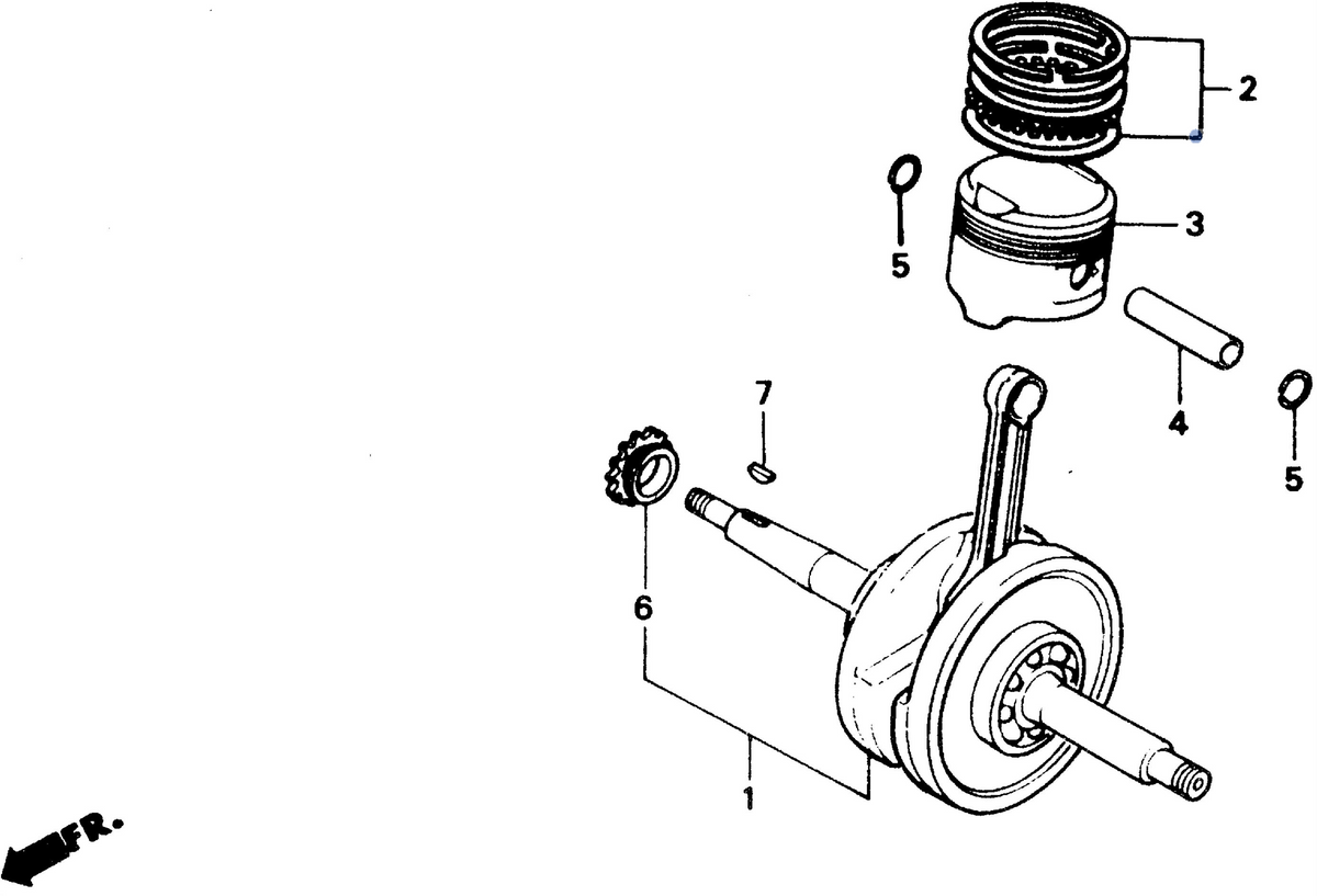 Honda OEM part 13102-GE1-307