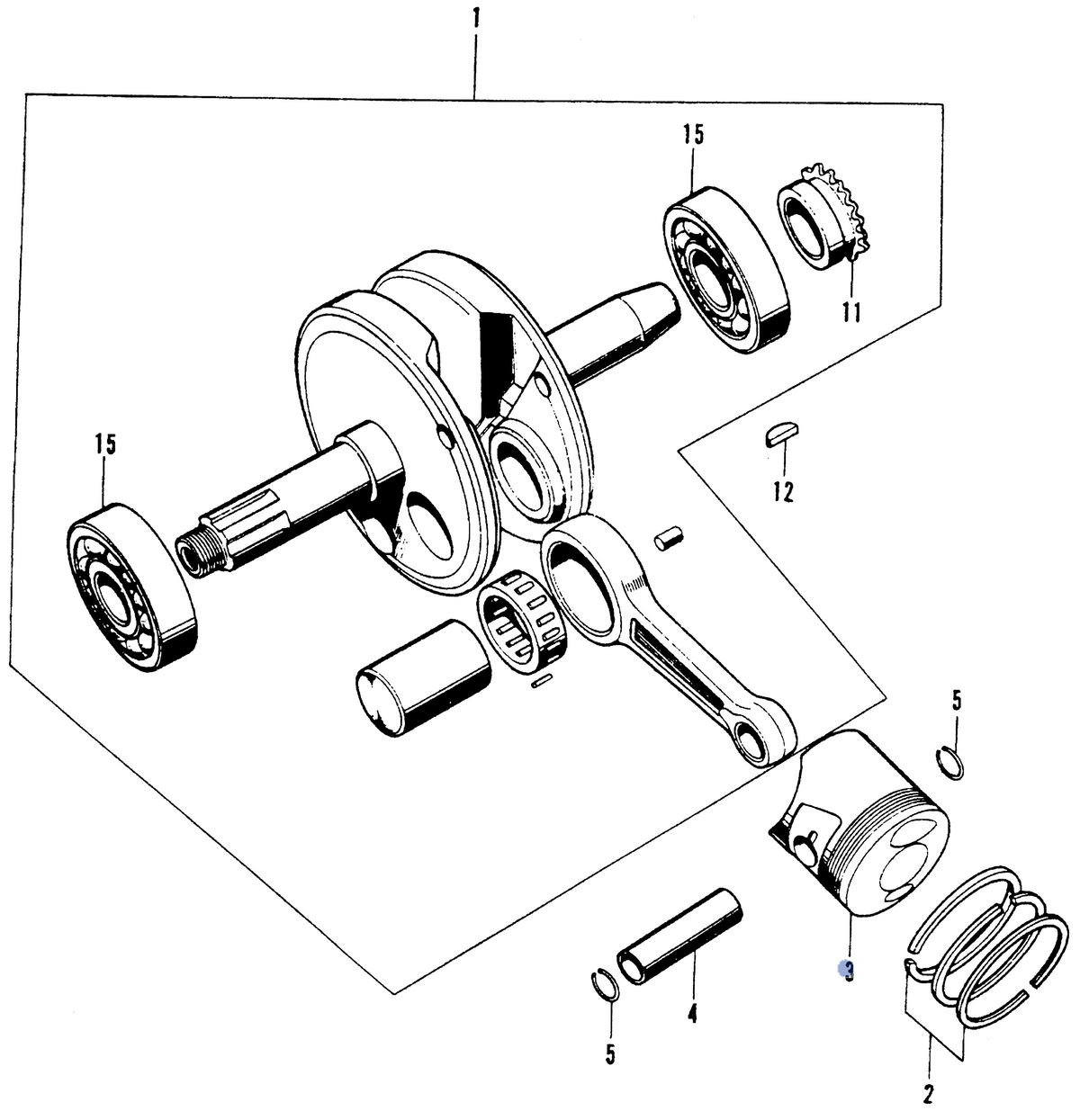 Honda OEM part 13103-028-314