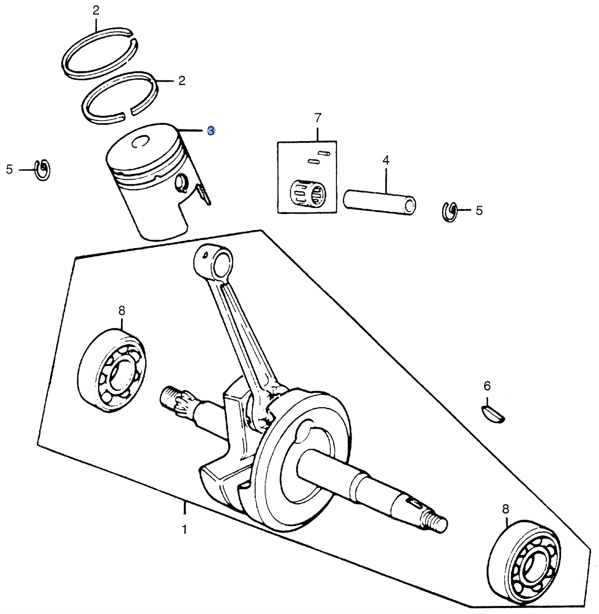 Honda OEM part 13103-131-000