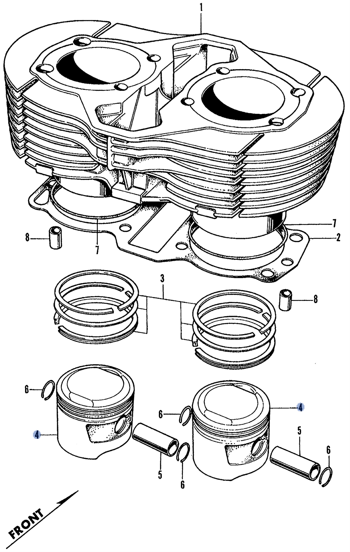 Honda OEM part 13103-292-030