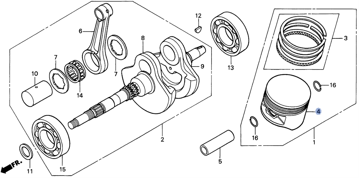Honda OEM part 13103-HM8-000