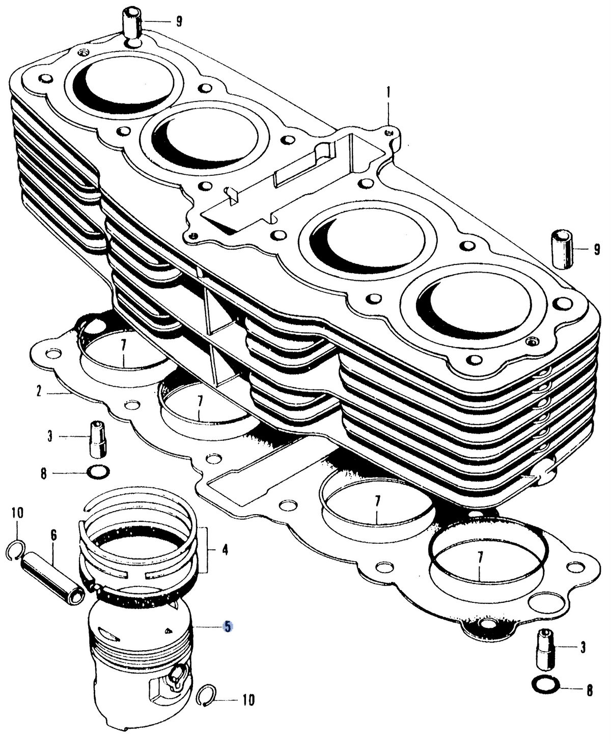 Honda OEM part 13104-323-000