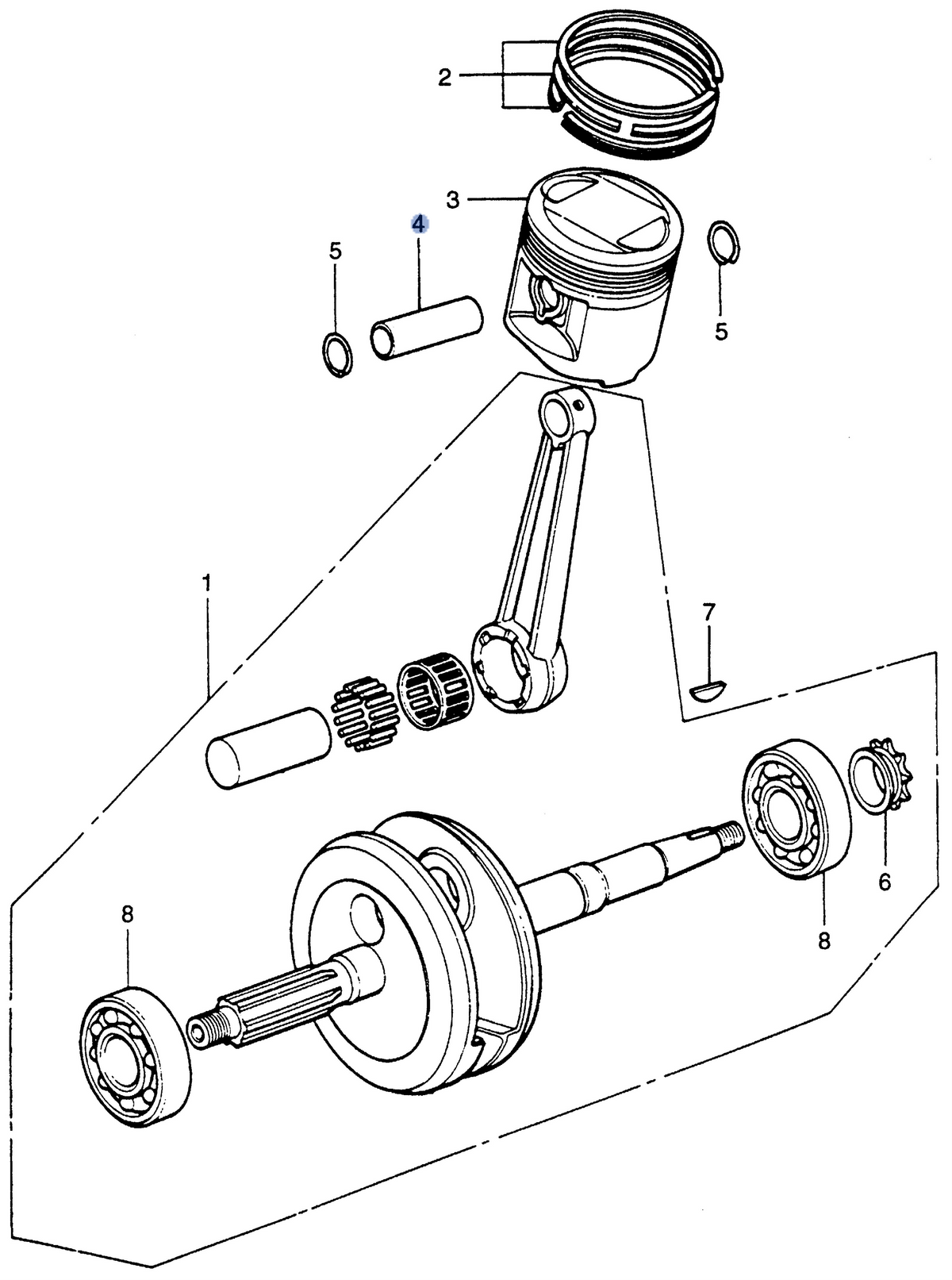 Honda OEM part 13111-087-000