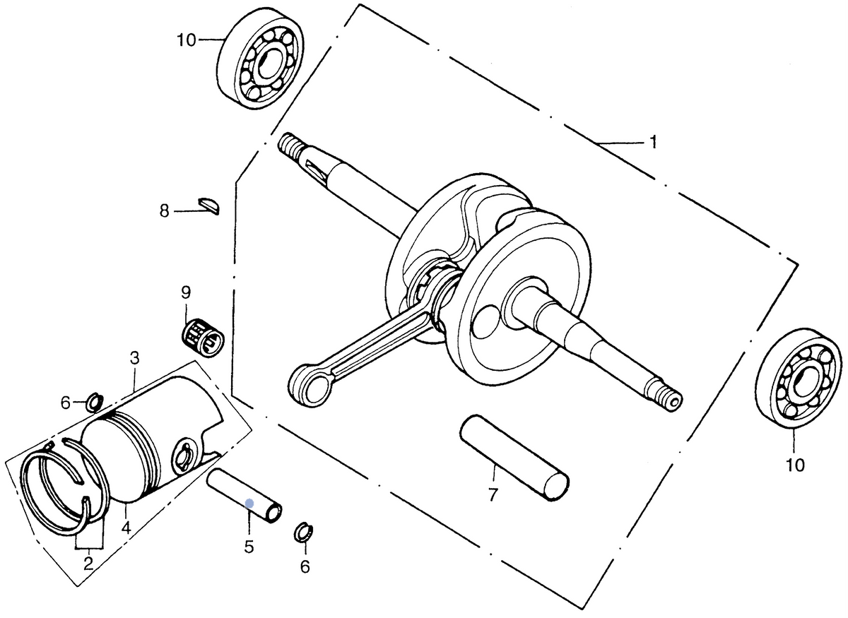 Honda OEM part 13111-122-000