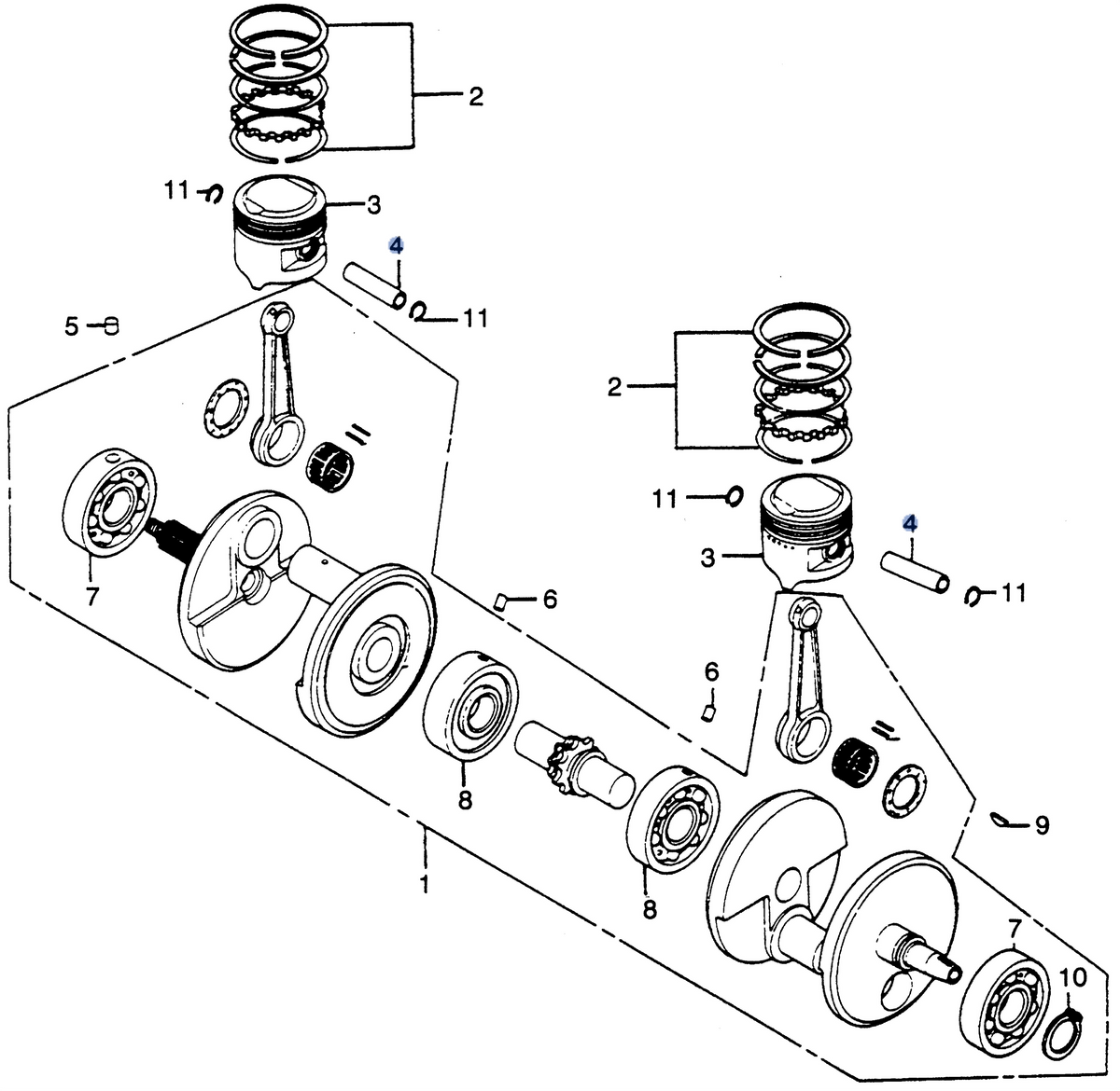 Honda OEM part 13111-283-000