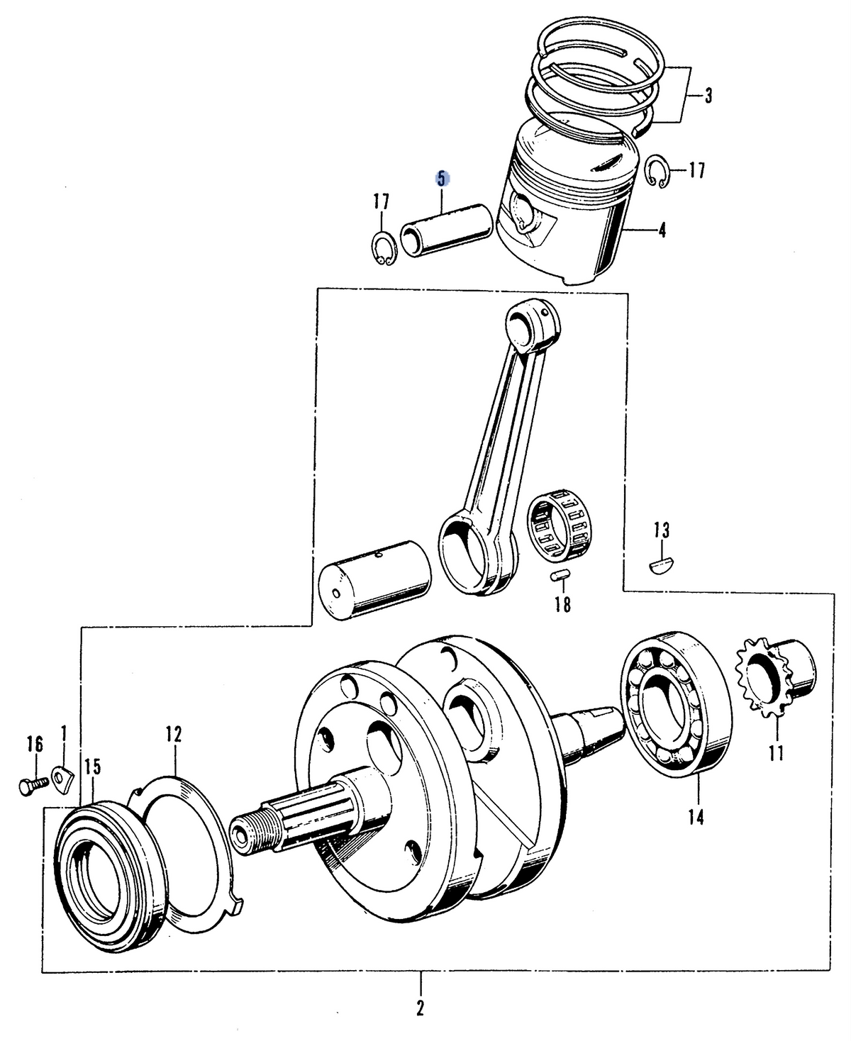 Honda OEM part 13111-286-000