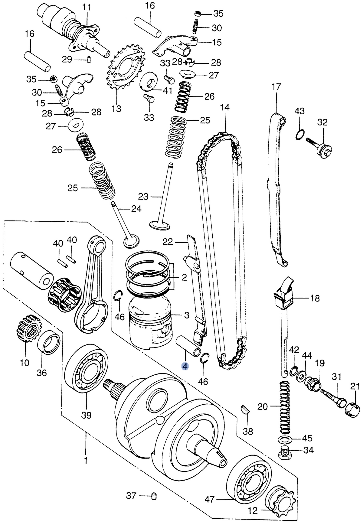 Honda OEM part 13111-287-000