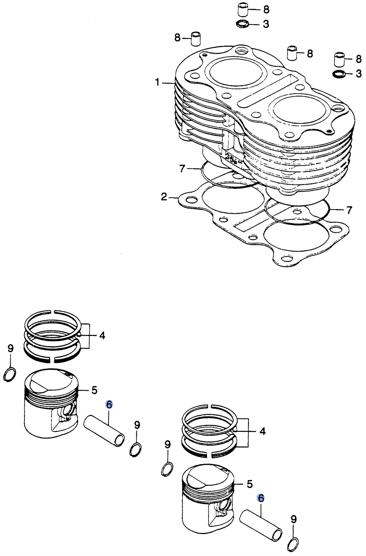 Honda OEM part 13111-369-000