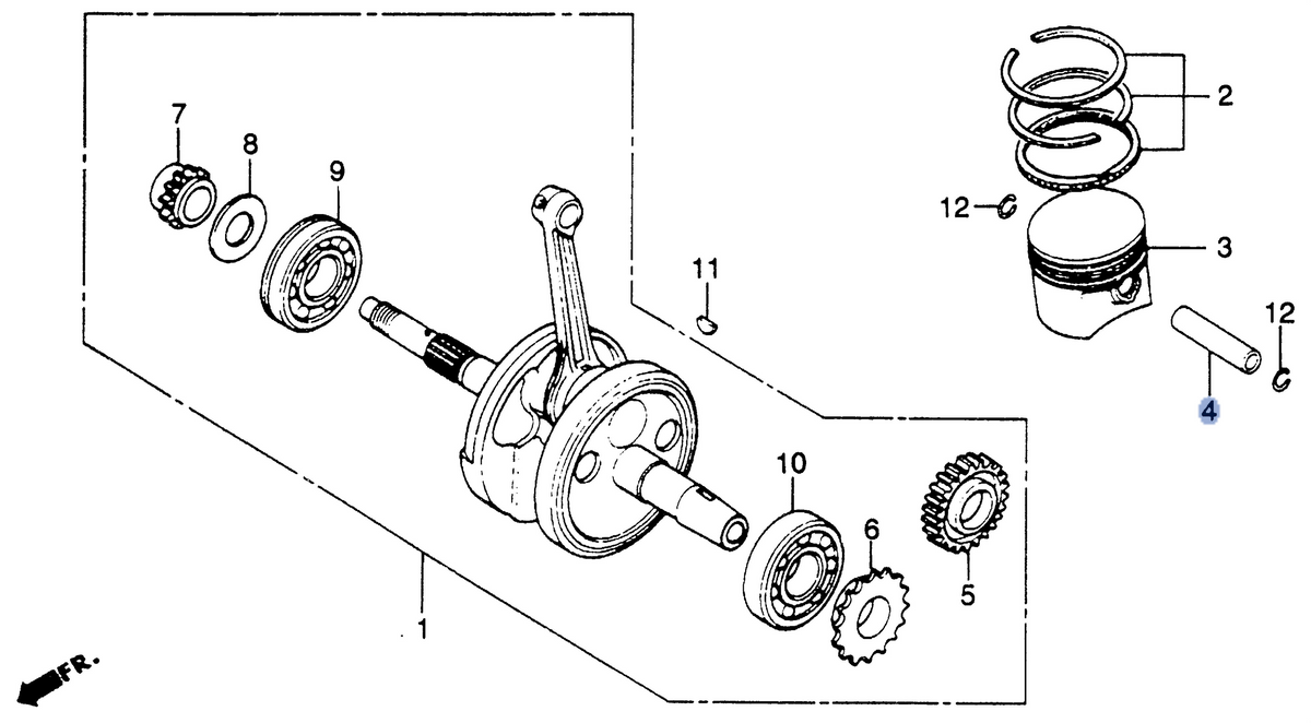 Honda OEM part 13111-471-000