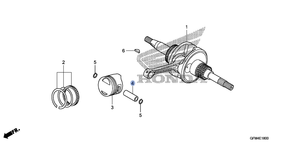 Honda OEM part 13111-GCC-C50
