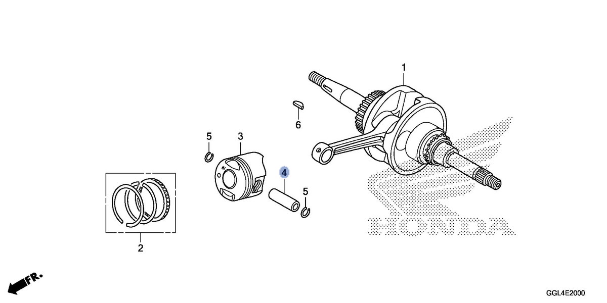 Honda OEM part 13111-GFC-900