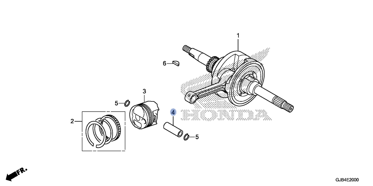 Honda OEM part 13111-GGZ-J00