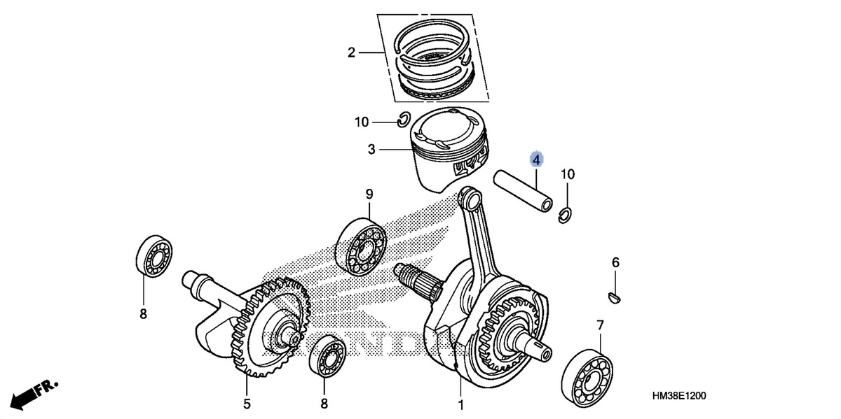 Honda OEM part 13111-HC0-000