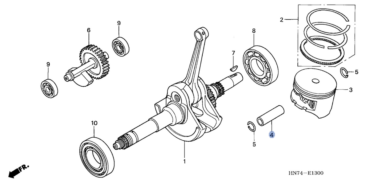 Honda OEM part 13111-HN7-000