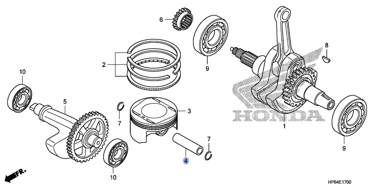 Honda OEM part 13111-HP6-A00