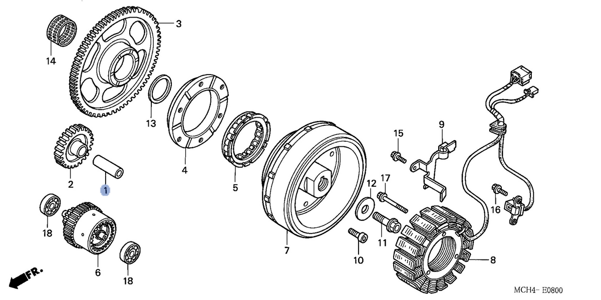 Honda OEM part 13111-KE6-830