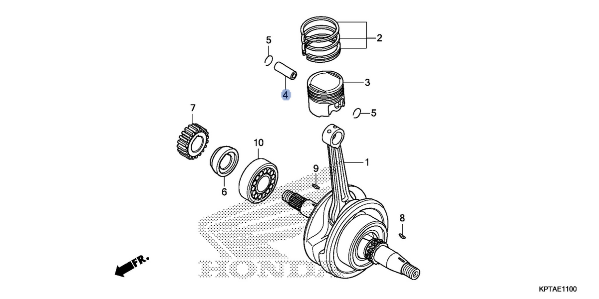 Honda OEM part 13111-KTT-900