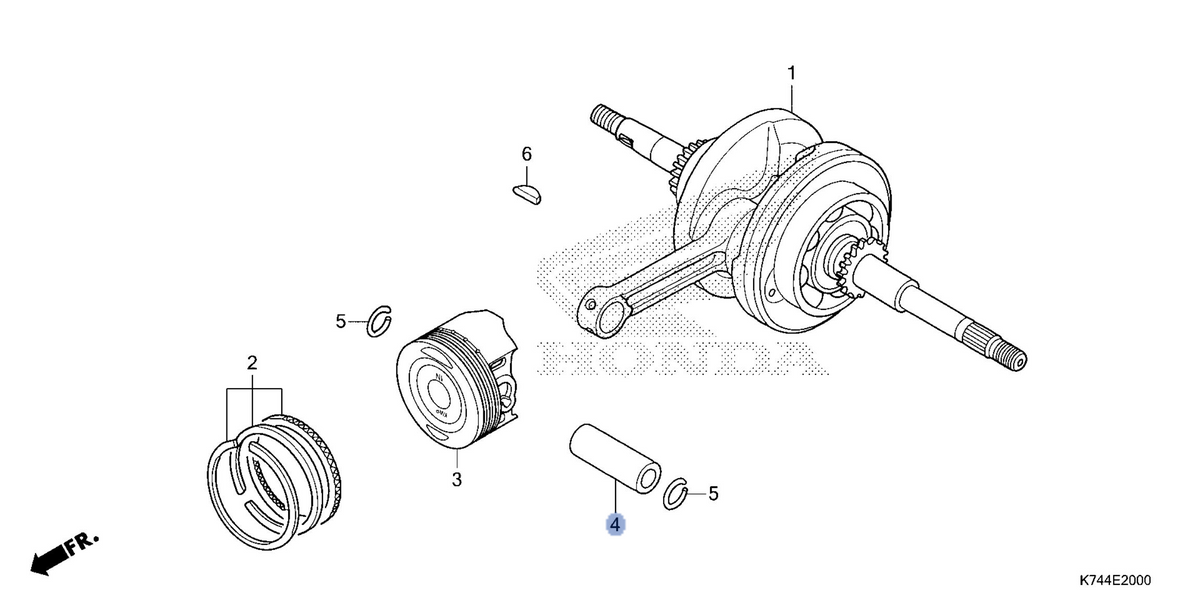 Honda OEM part 13111-KWS-900