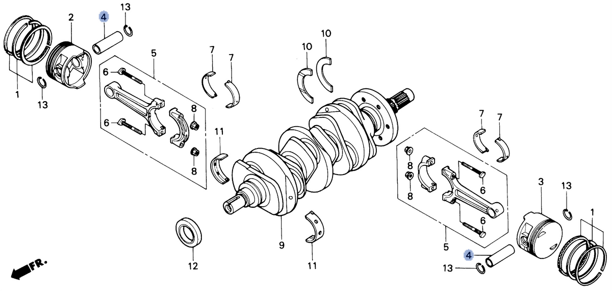 Honda OEM part 13111-MN5-000