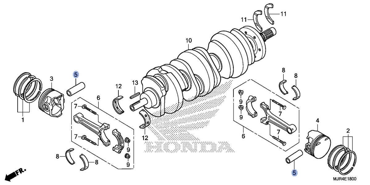 Honda OEM part 13111-MZ0-000