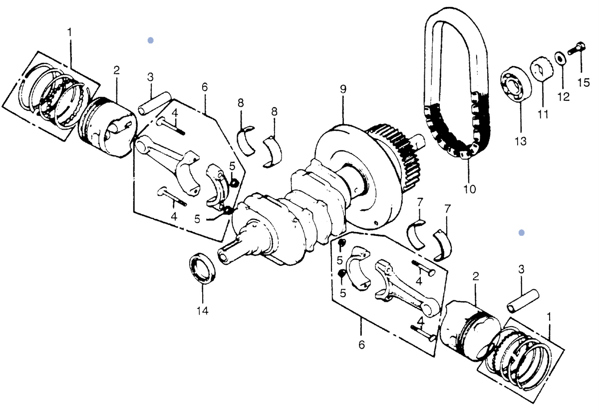 Honda OEM part 13112-634-000