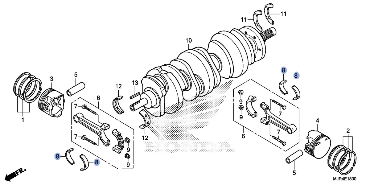 Honda OEM part 13214-MN5-003