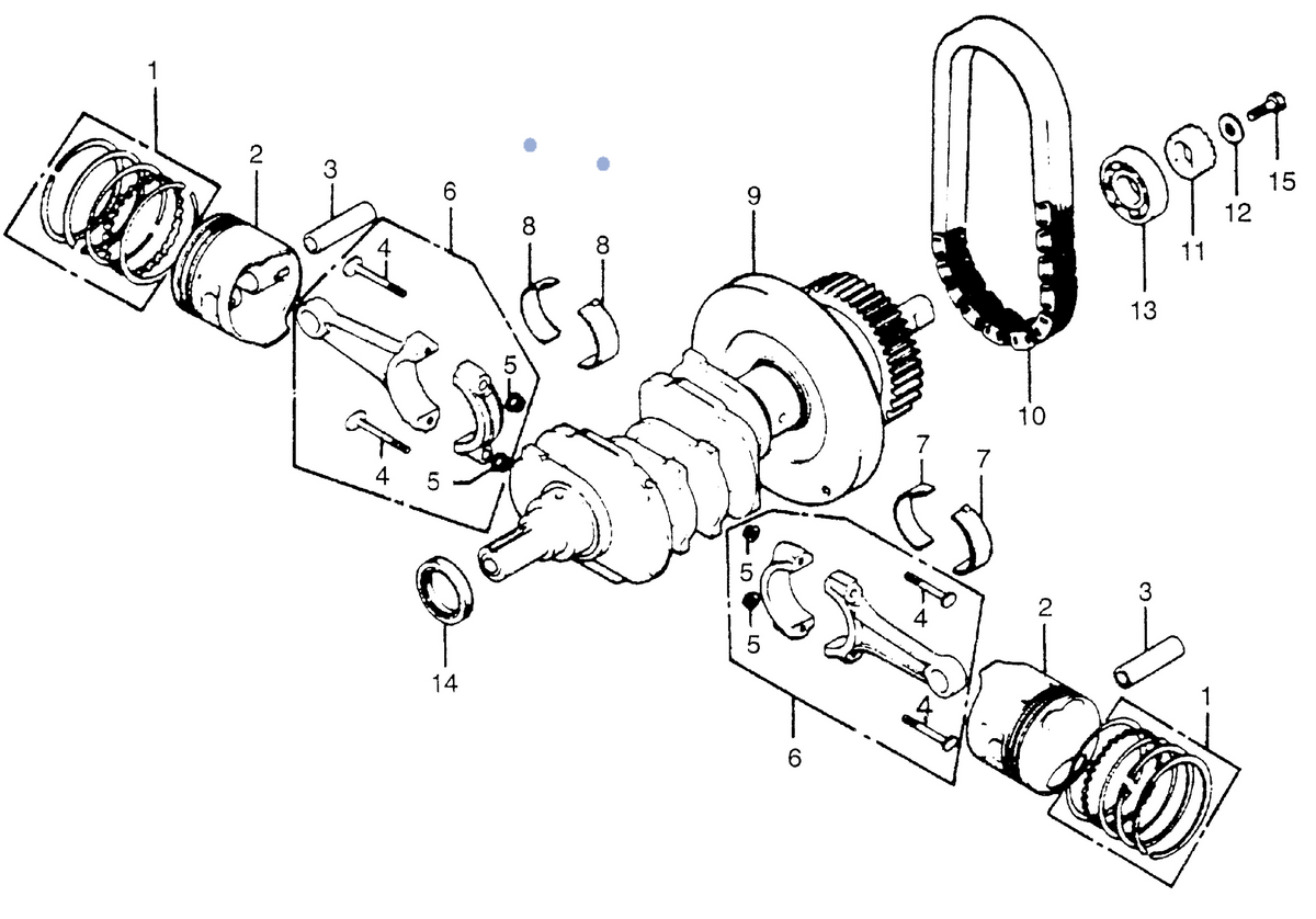 Honda OEM part 13222-371-003