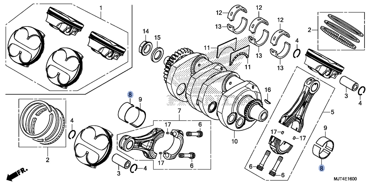 Honda OEM part 13229-MJT-E01