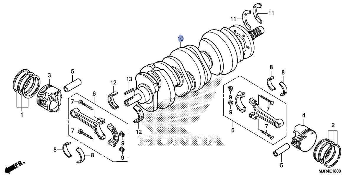 Honda OEM part 13310-MCA-780