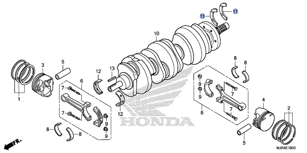 Honda OEM part 13312-MN5-003