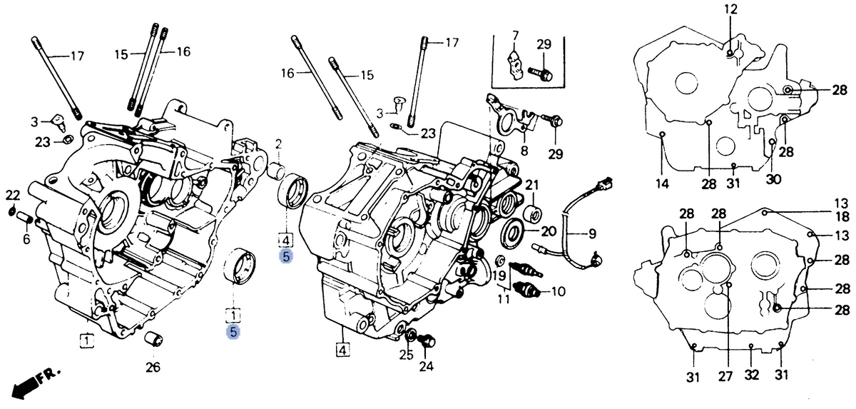 Honda OEM part 13327-MM9-305